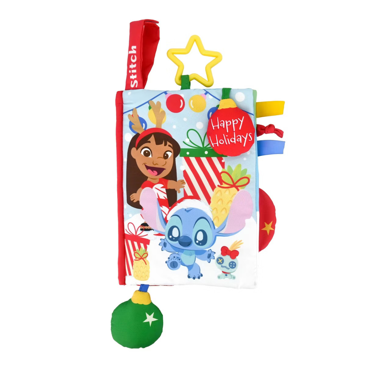 Disney Baby Stitch Holiday Soft Book | Target