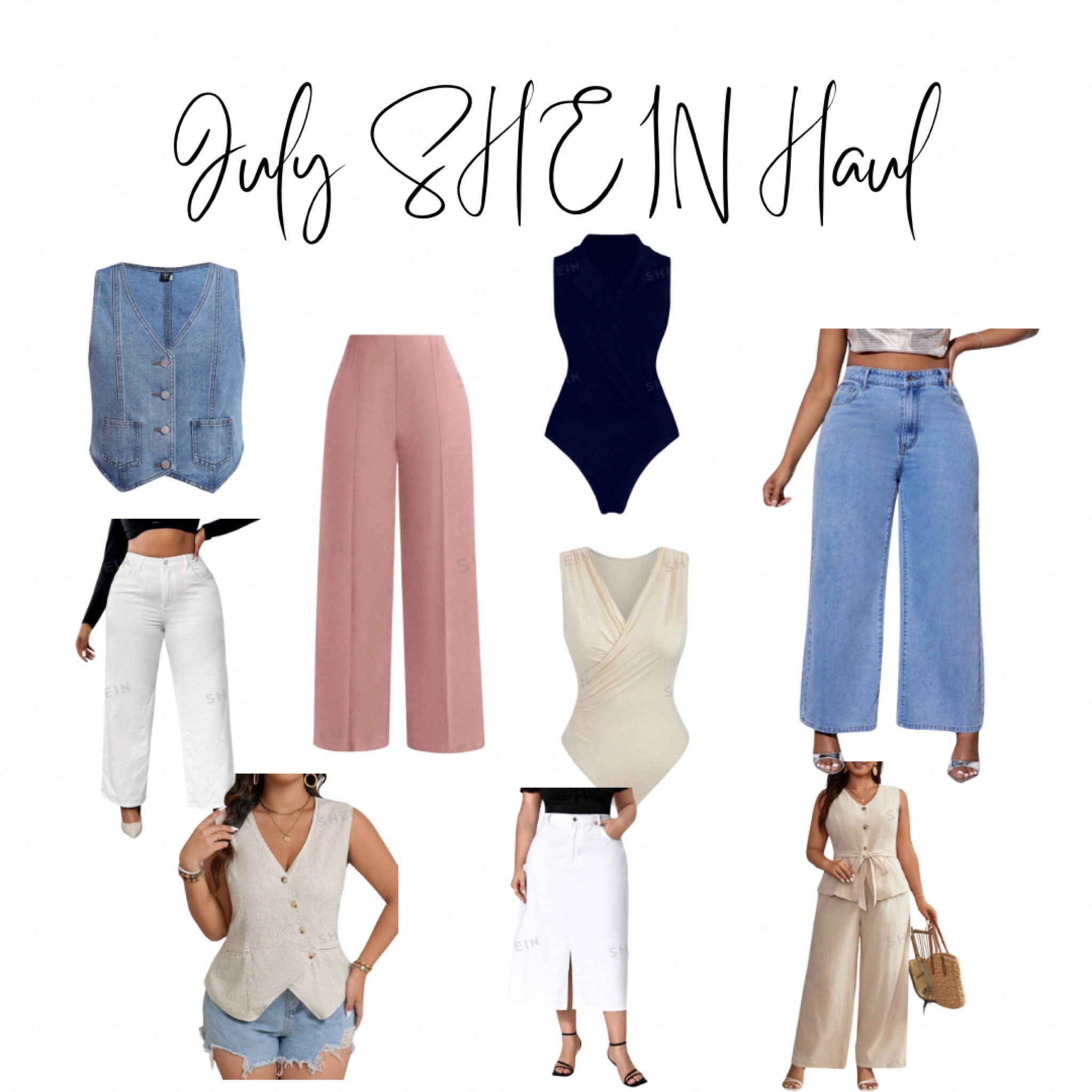 July SHEIN Haul ✨

#LTKMidsize #LTKStyleTip #LTKPlusSize