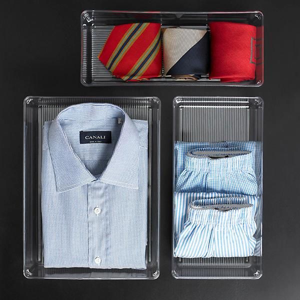 InterDesign Linus Closet Drawer Organizers | The Container Store