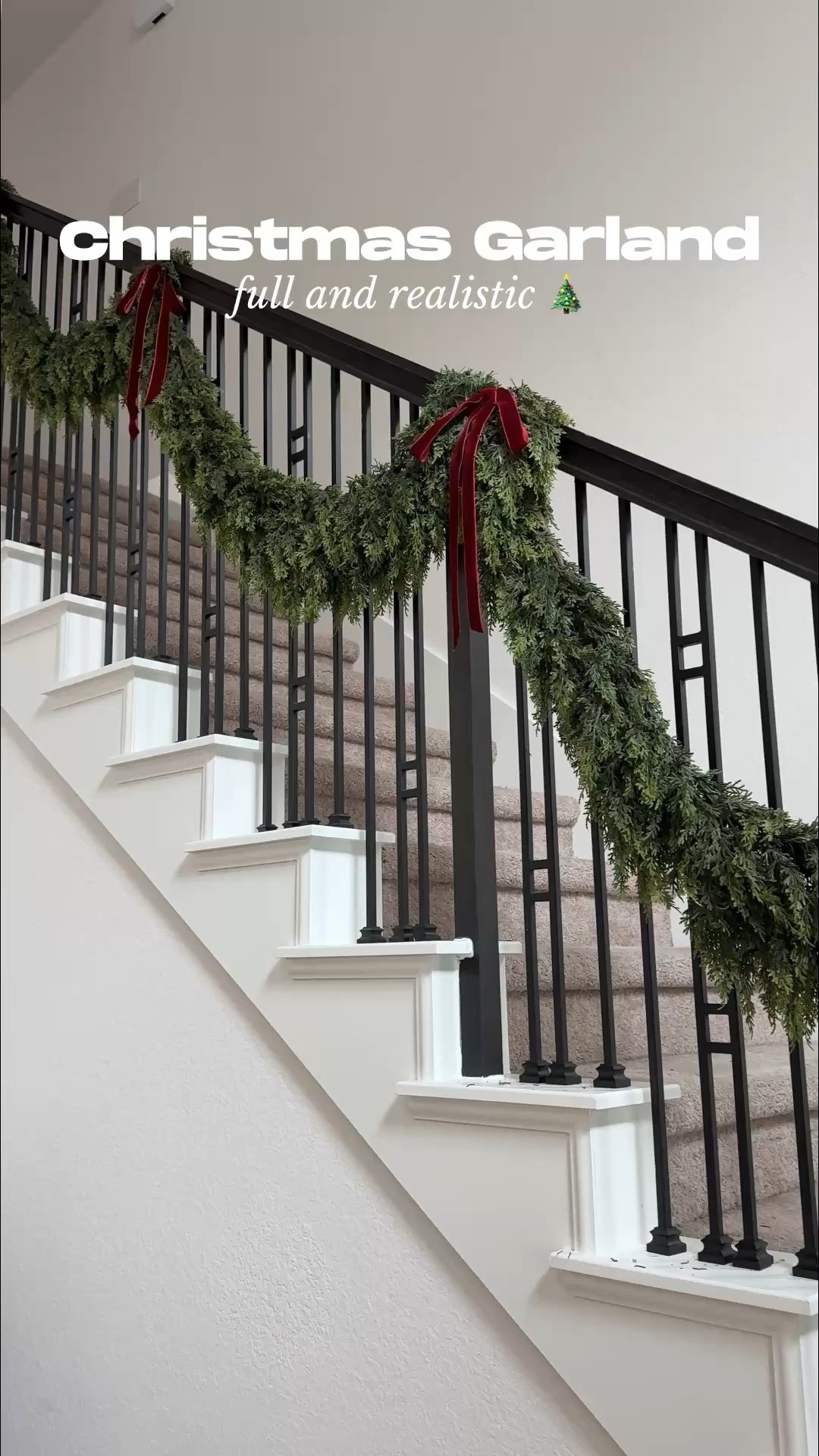 2025.11.29 - if you’re still looking for a full lush Christmas garland, this is it! 

#holidaydecor #christmas2025 #christmasdecor 

#LTKHome #LTKHoliday #LTKSeasonal