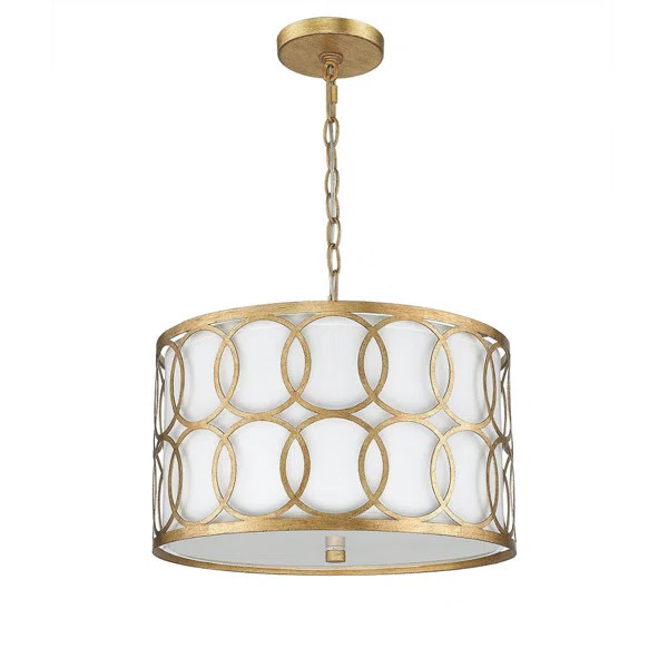 Sereno 3 - Light Unique Drum Pendant | Wayfair North America