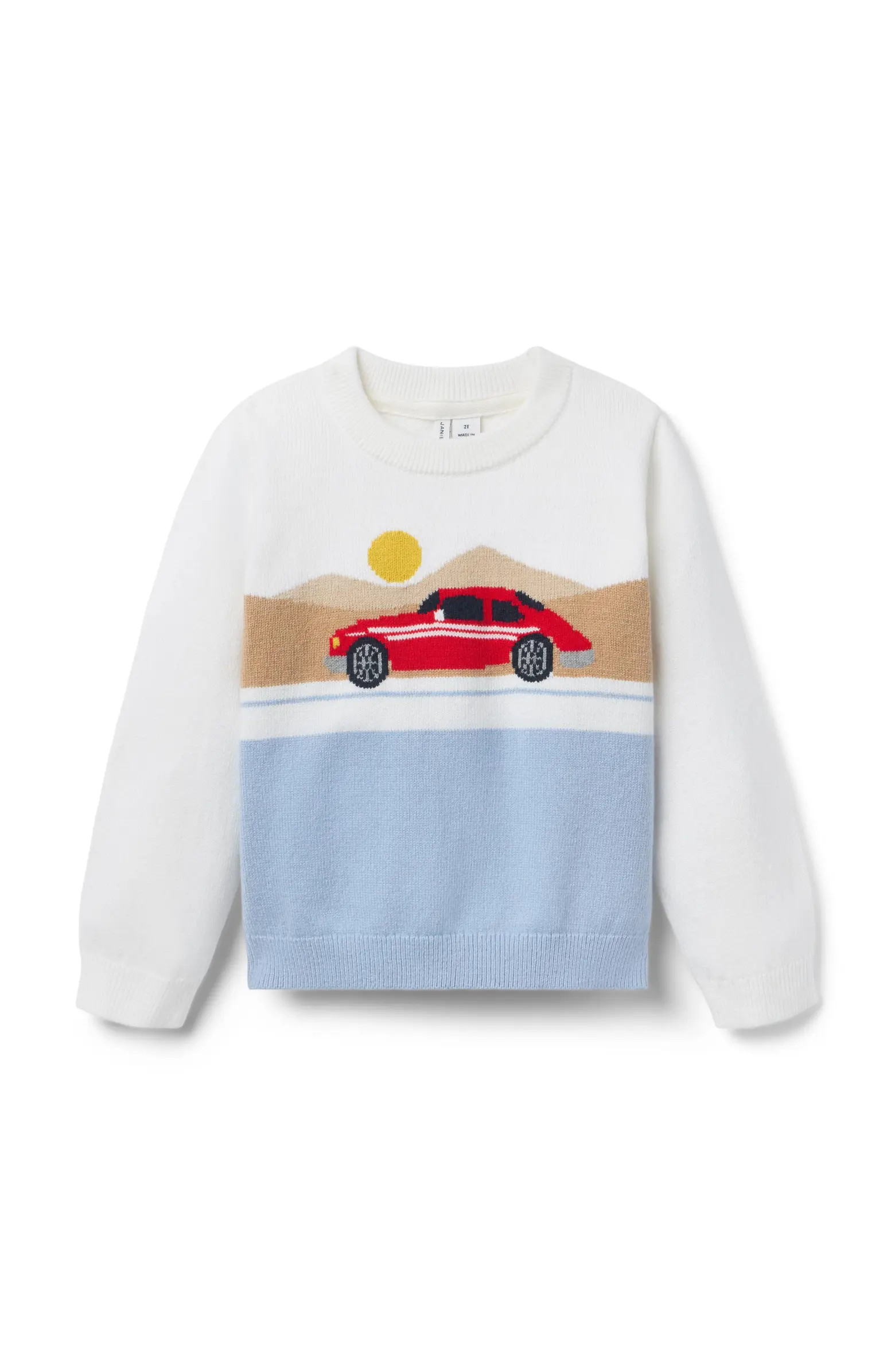 Janie and Jack The Race Car Sweater | Nordstrom | Nordstrom