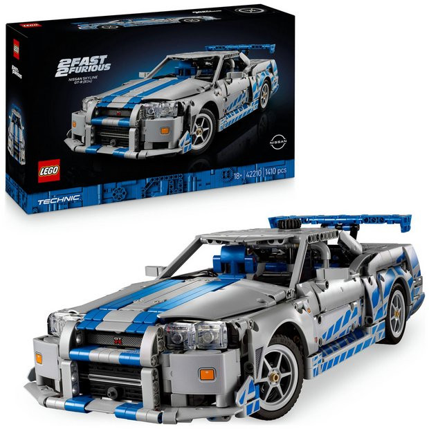 Buy LEGO Technic 2 Fast 2 Furious Nissan Skyline GT-R R34 42110 | LEGO | Argos | argos.co.uk