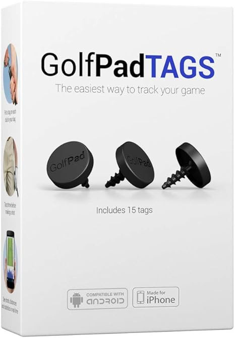 Amazon.com: Golf Pad TAGS® - Automatic Shot Tracking System for Android/iPhone. : Sports & Outdo... | Amazon (US)