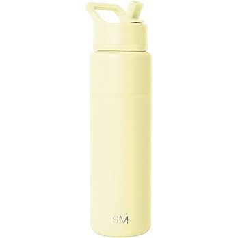 Simple Modern Water Bottle with Straw Lid | Vacuum Insulated Stainless Steel Metal Thermos | Reus... | Amazon (US)