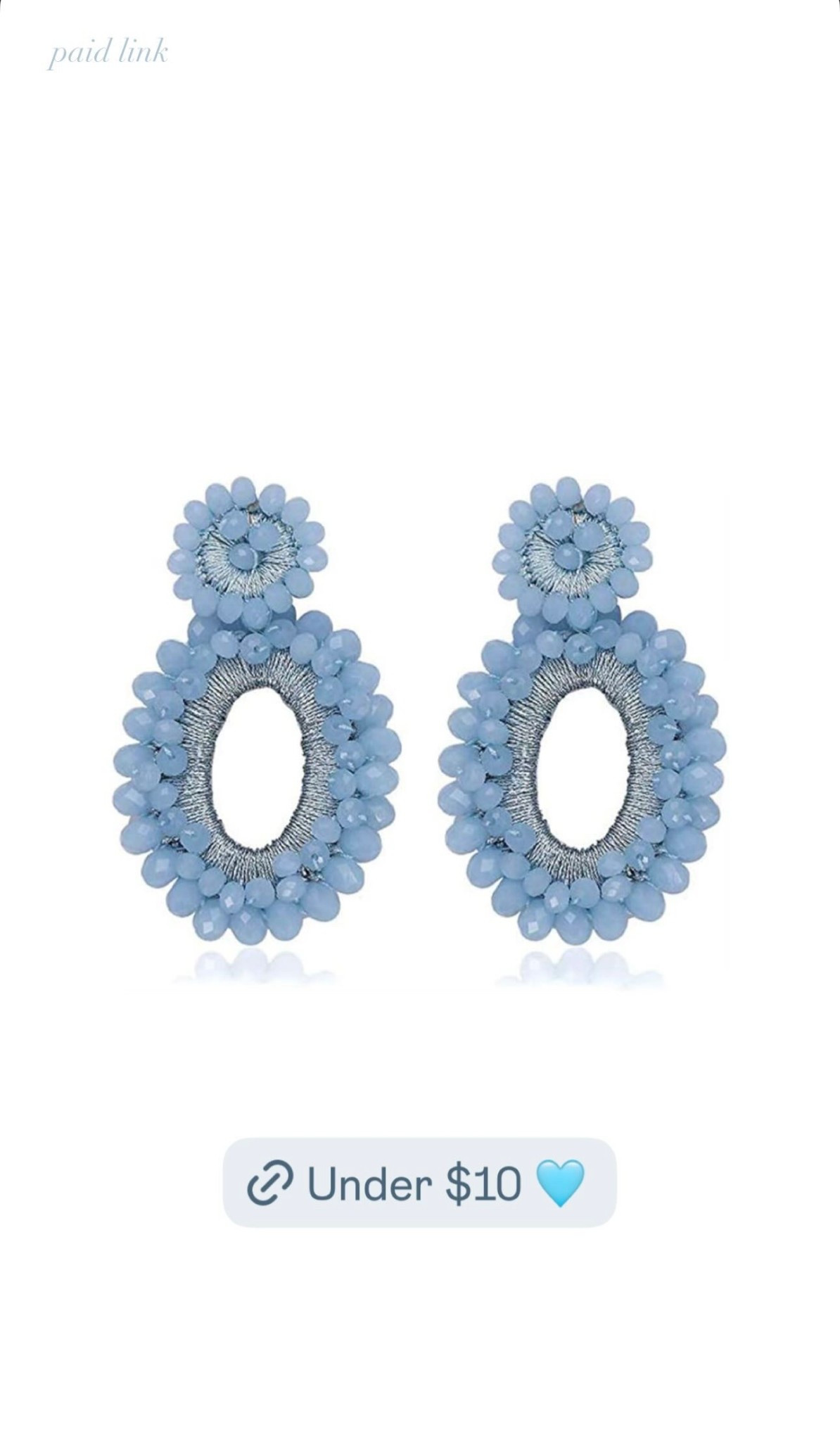 These blue statement earrings are some of my fave Amazon jewelry  for under $10

#LTKFindsUnder50 #LTKStyleTip #LTKSaleAlert