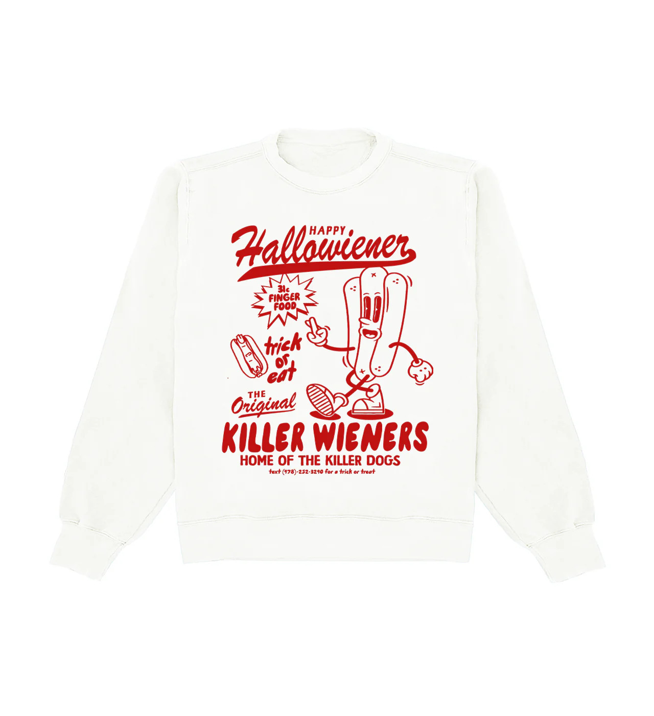 Happy Halloweiner! Crewneck | Shop Kristin Jones