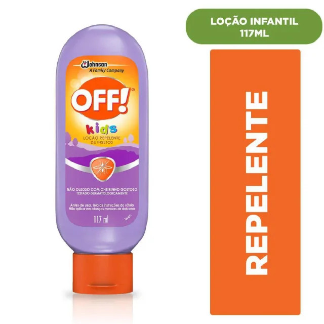 Repelente Off! Kids Loção 117ml | Drogasil BR