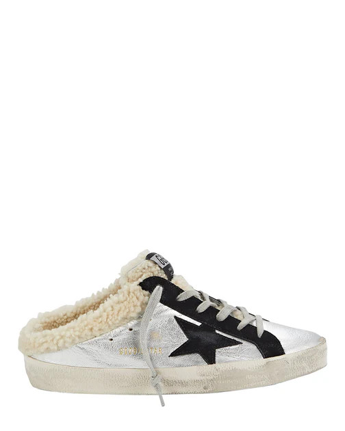 Golden Goose Superstar Sabot Shearling Sneakers | Shop Premium Outlets
