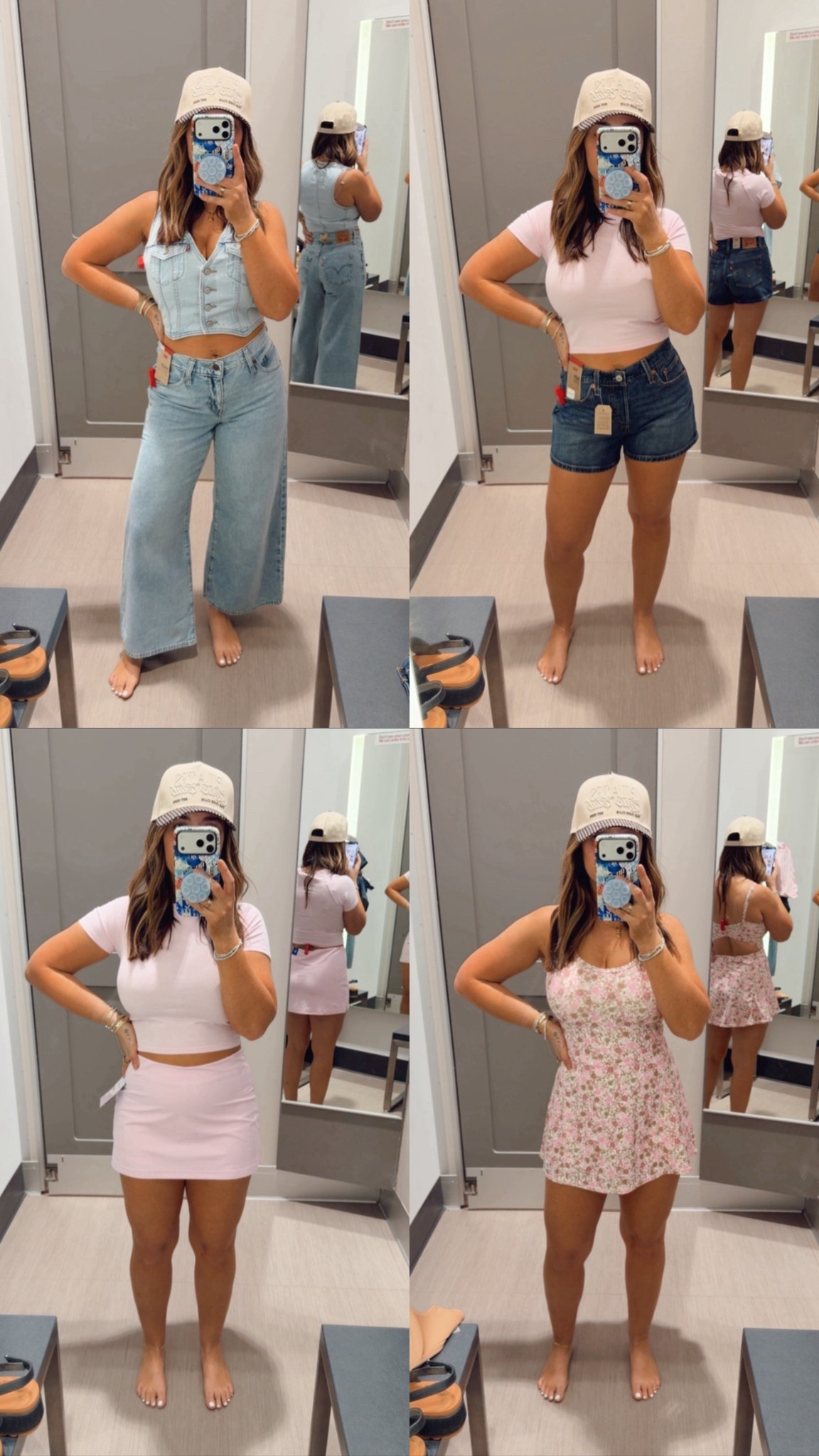 Target spring fashion finds petite friendly 
Size 27 in shorts and jeans
Small in everything elsee

#LTKSaleAlert #LTKPetite #LTKActive
