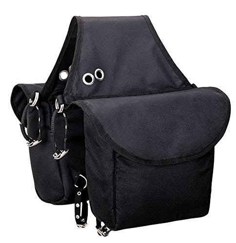Weaver Leather Insulated Nylon Saddle Bag, Black , 9 3/4" X 11 1/2" X 4 1/2 | Amazon (US)