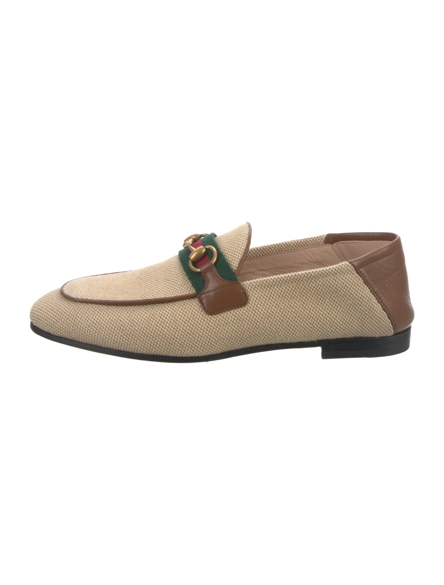 Web Accent Canvas Loafers | The RealReal