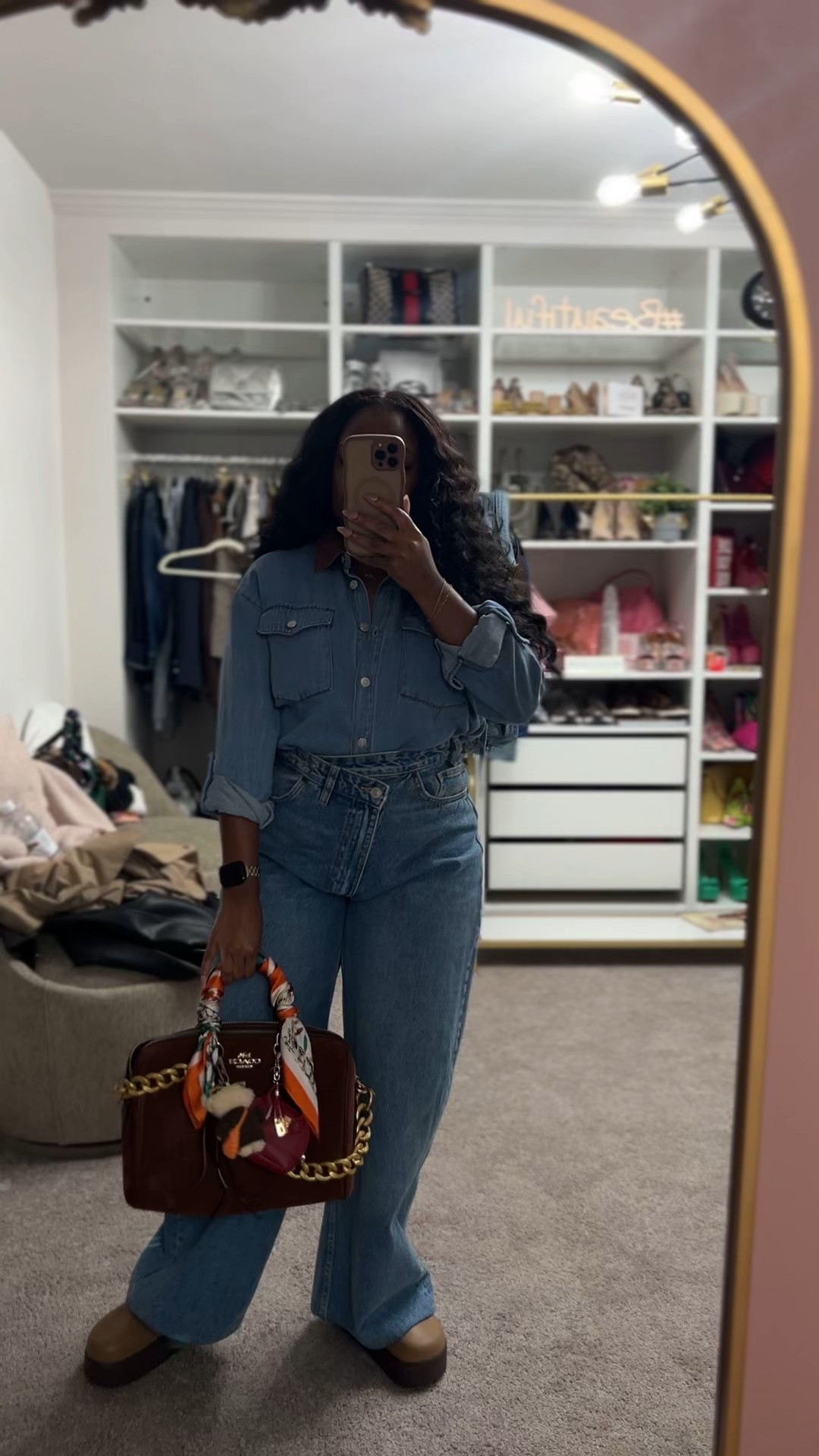 Denim on denim | classic fall outfit 

#LTKStyleTip #LTKPetite