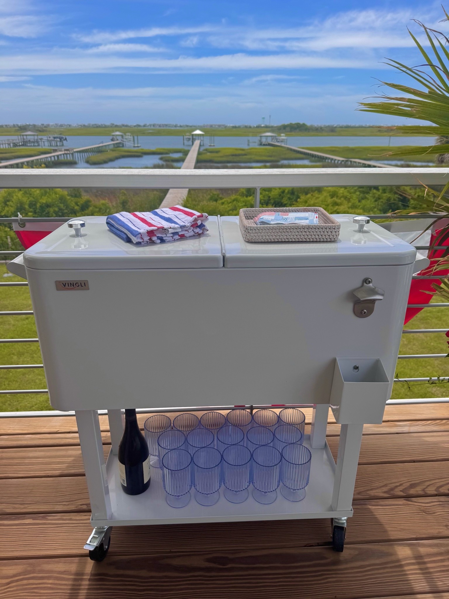 Ready to entertain... this cooler keeps ice for 24 hrs even on mega hot days

#LTKHome #LTKSeasonal