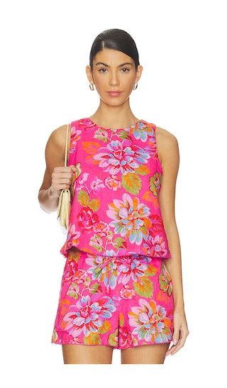 Dollie Top in Sugar Bloom | Revolve Clothing (Global)