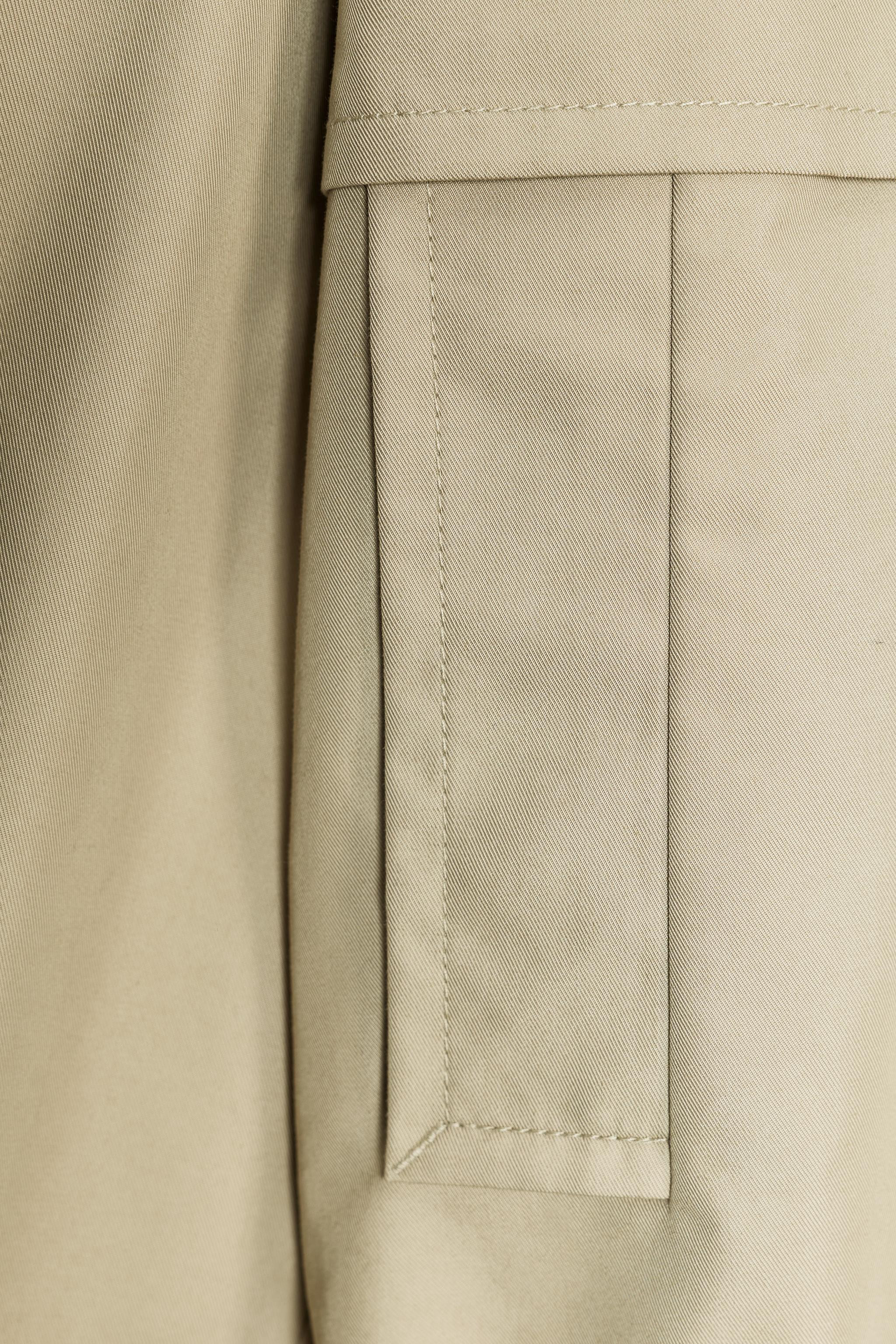 SHORT WATER-REPELLENT TRENCH ZW COLLECTION | Zara UK