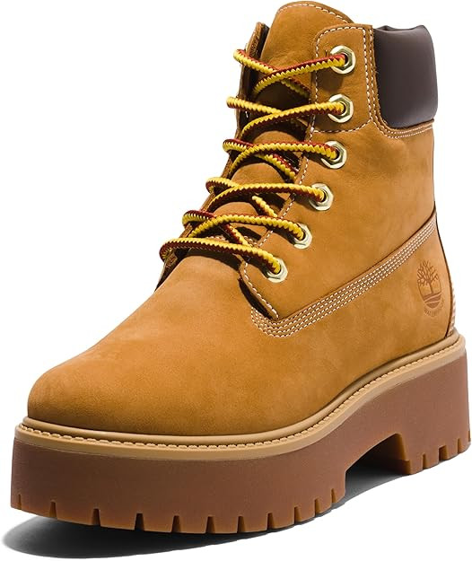 Timberland Women's Stone Street 6 " Lace Up Waterproof | Amazon (US)