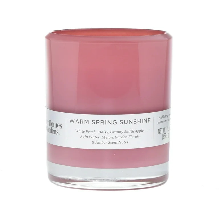 Better Homes & Gardens Warm Spring Sunshine 12oz Scented 2-wick Candle | Walmart (US)