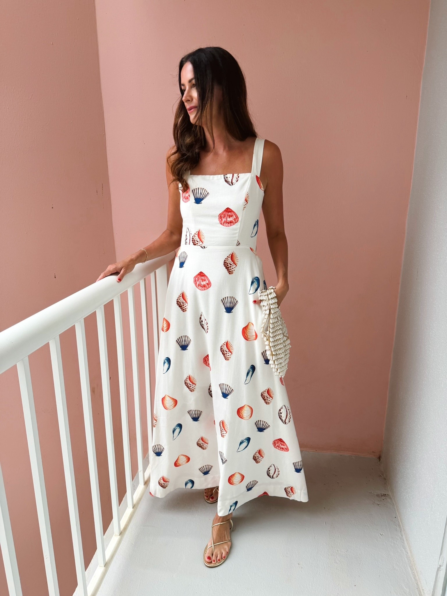 This maxi dress has such a great shape and the cutest shell print! Perfect for dinner on your next beach vacation! 

#LTKootd #LTKmomlife #LTKTall