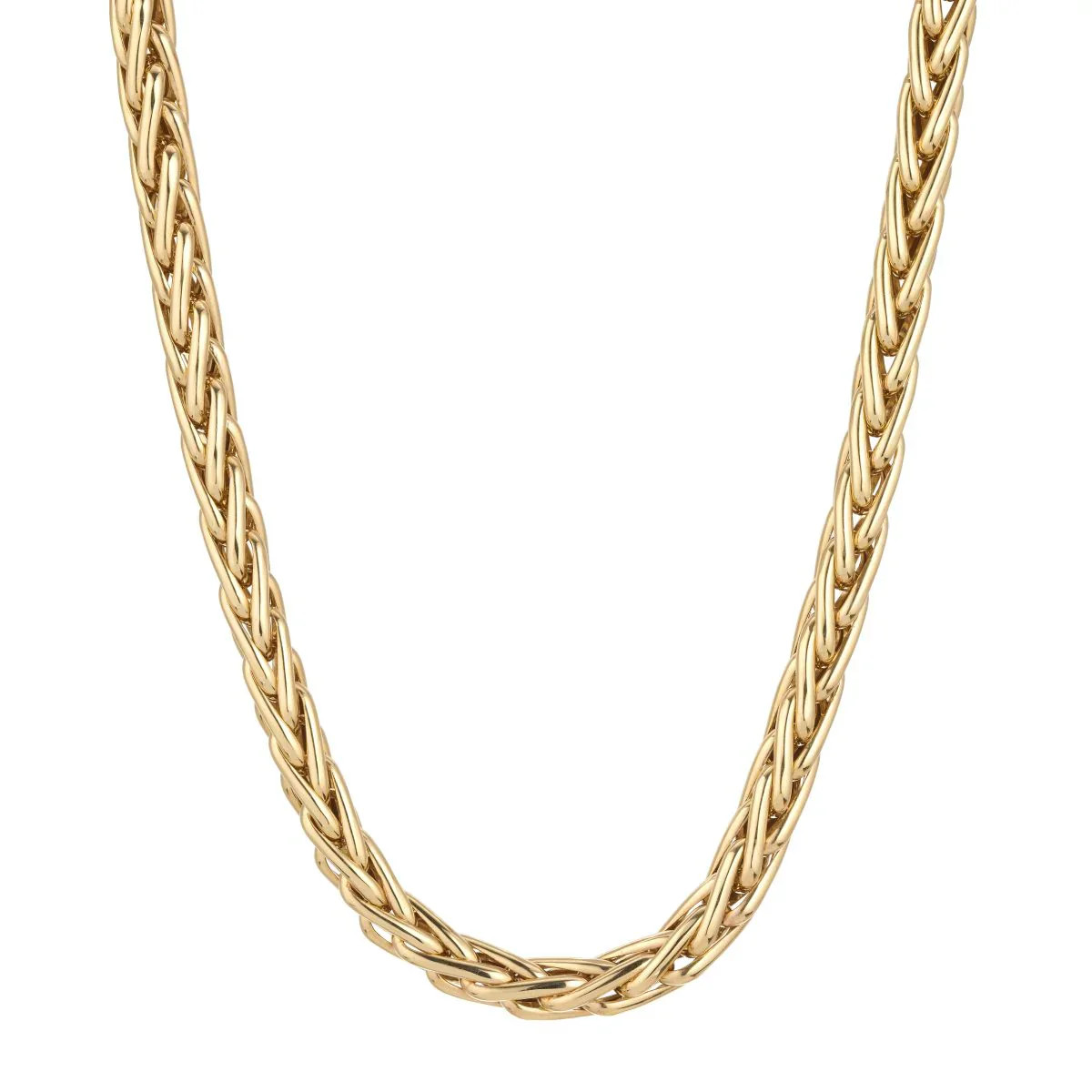 Chunky Wheat Chain Necklace | Monarch Market