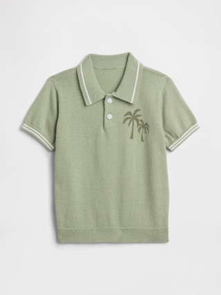 babyGap Sweater Polo Shirt | Gap Factory