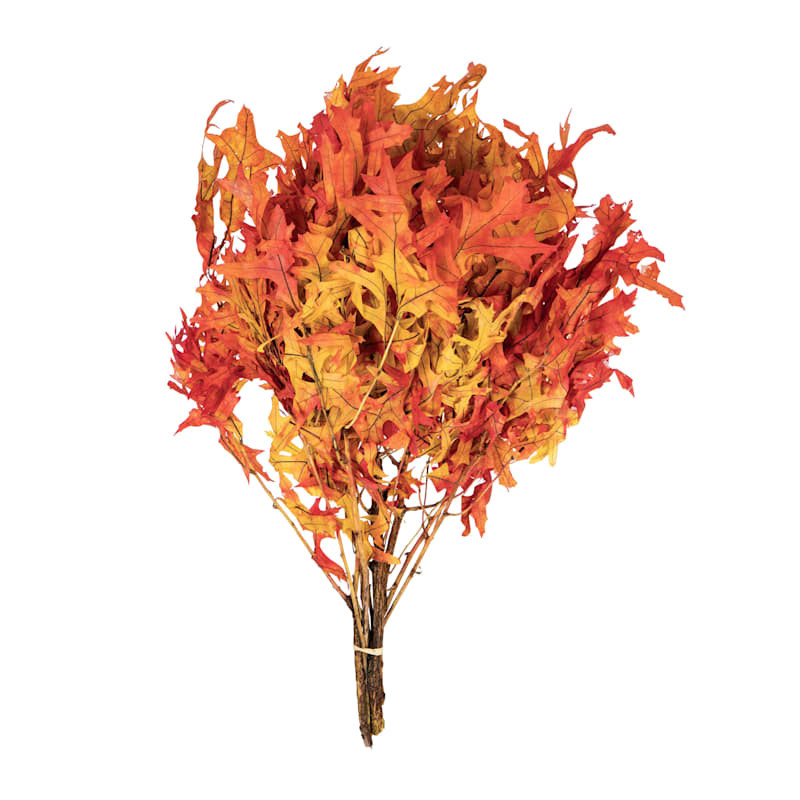 24-Pack Yellow & Orange Oak Leaves | At Home