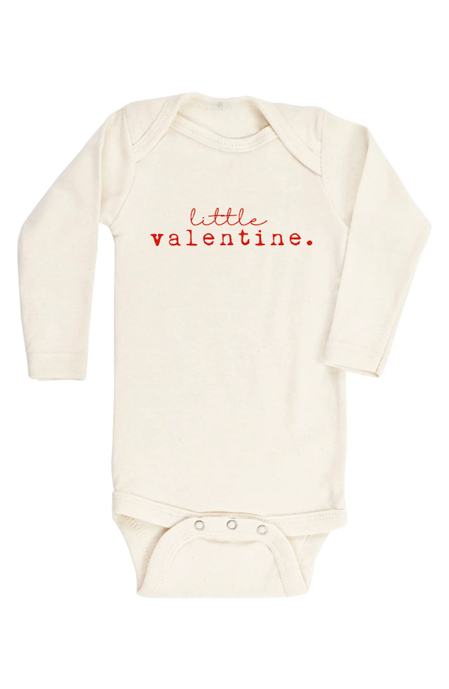 Little Valentine Organic Cotton Bodysuit | Nordstrom