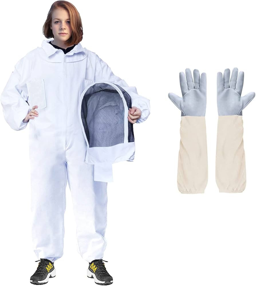 LONGADS Professional Bee Suit for Men Women, Beekeeping Suit Beekeeper Suit with Glove &Ventilate... | Amazon (US)