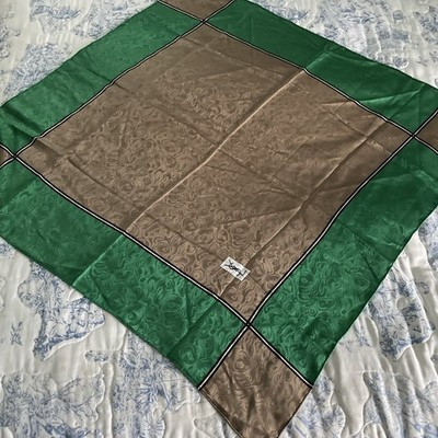 Vintage Yves Saint Laurent YSL Silk Scarf 34” X 34” | eBay US