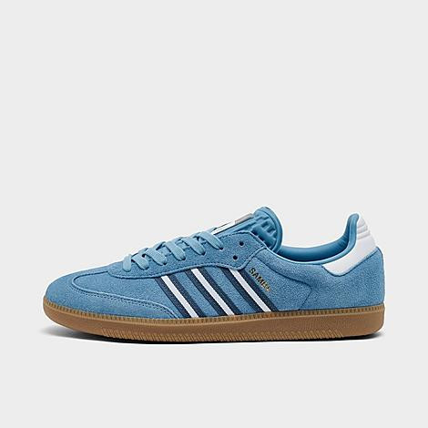 adidas Men's Originals Samba OG FIFA World Cup 2026 Argentina Casual Shoes in Light Blue/Crew Blue/White Size: 12.0 | Finish Line (US)