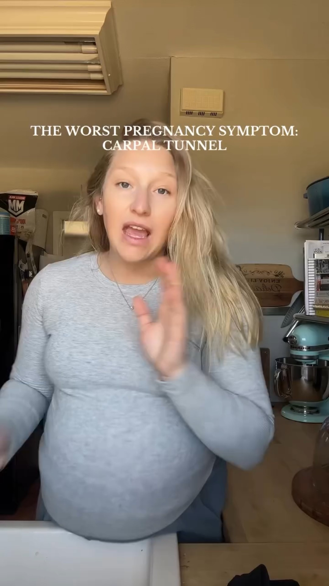 Pregnancy carpal tunnel?? Yeah… no one warned me either. 😩🖐️
This has been one of my worst third trimester symptoms and honestly, I was shocked at how intense it got.

Here’s what’s helped me manage the pain, get better sleep, and still function (because growing a baby is already enough, right??).

If you’ve been dealing with this too, comment “same” — we’re in this together 🤍

#PregnancyCarpalTunnel #ThirdTrimesterStruggles #PregnancyRealTalk #MomToBeLife #PregnancySymptoms #PregnancyPainRelief #PregnancyTipsAndTricks #FirstTimeMomJourney #PregnancyWellness

#LTKBaby #LTKBump