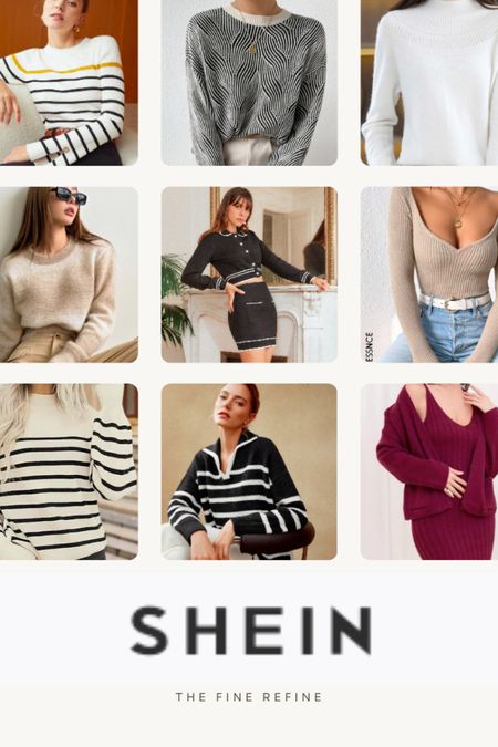 Shein Elegant Fall Finds 🍁 
Shop these knit basics and super cozy elegant affordable sweaters.
Look expensive without breaking the bank at Shein. #sheinelegant #shein #sheinfinds #sheingals

#LTKstyletip #LTKsalealert #LTKfindsunder50