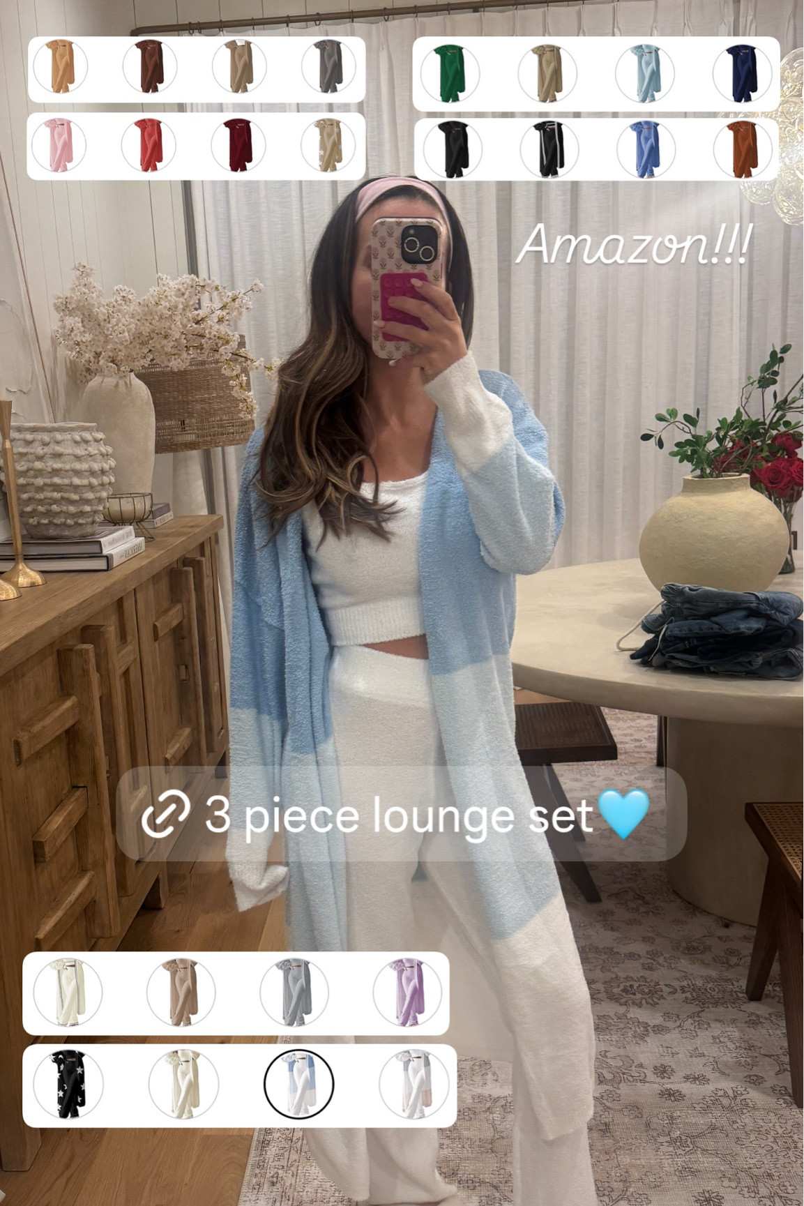 Amazon loungewear 🩵☁️