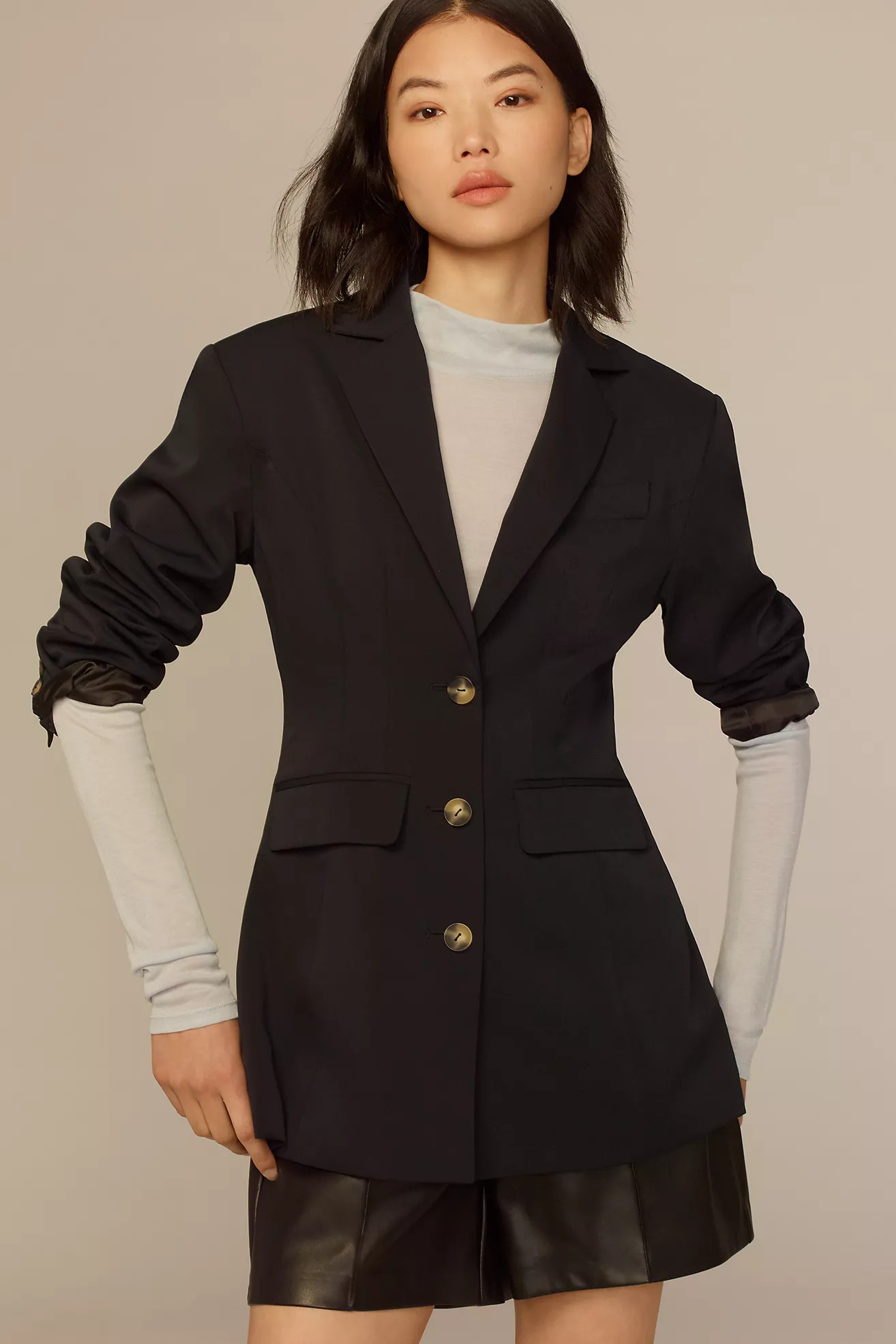 By Anthropologie Sculpted Blazer | Anthropologie (US)