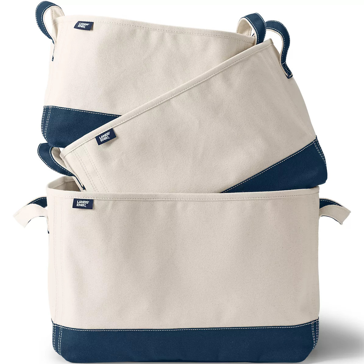 Small Canvas Storage Tote | Lands' End (US)