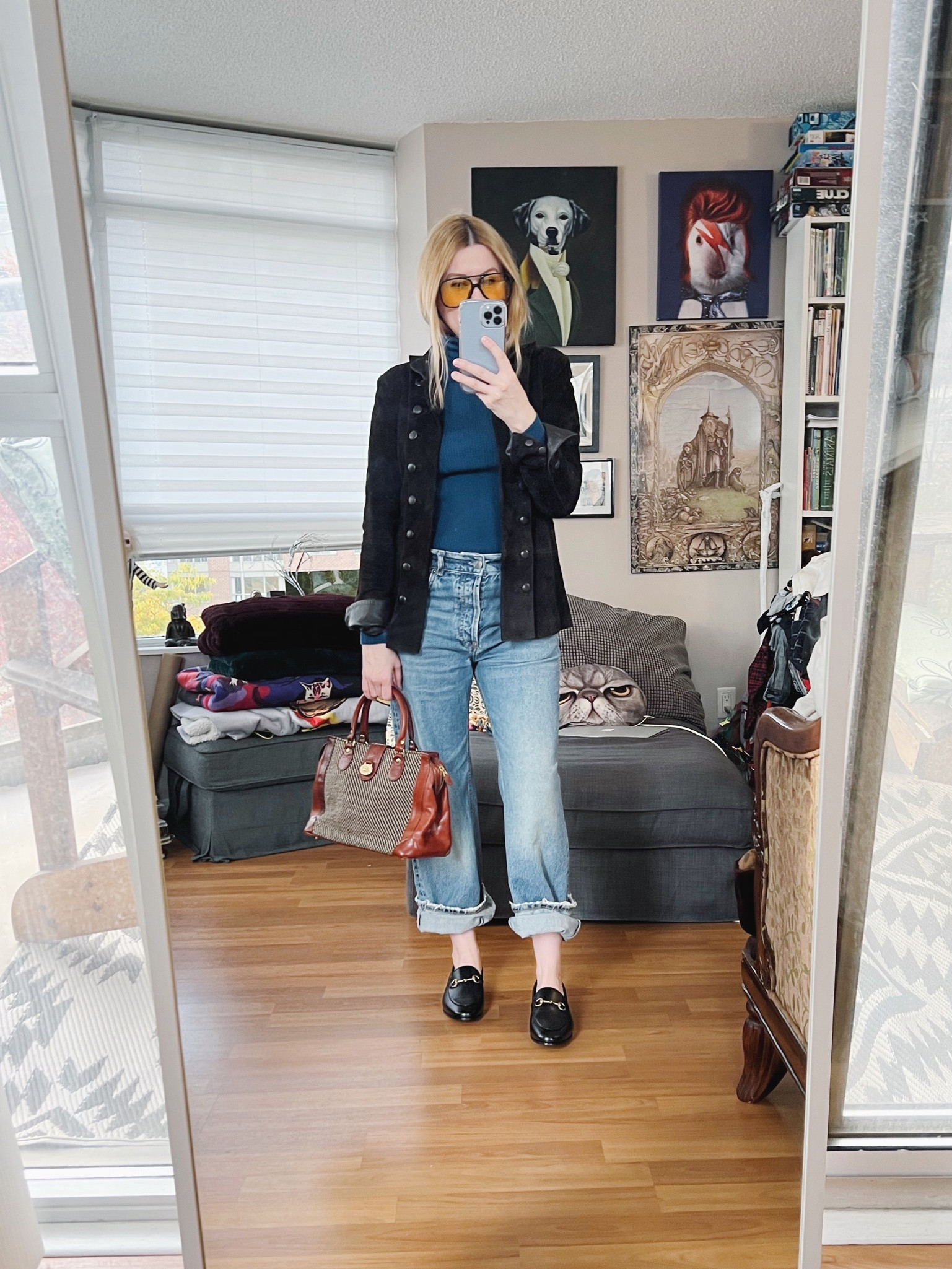 Keeping it classic today.
•
.  #FallLook  #StyleOver40  #GucciLoafers  #zara  l #secondhandFind #FashionOver40  #MumStyle #genX #genXStyle  #90sStyle #classicStyle #WhoWhatWearing #genXblogger  #Over40Style #40PlusStyle #Stylish40s

#LTKSeasonal #LTKshoecrush