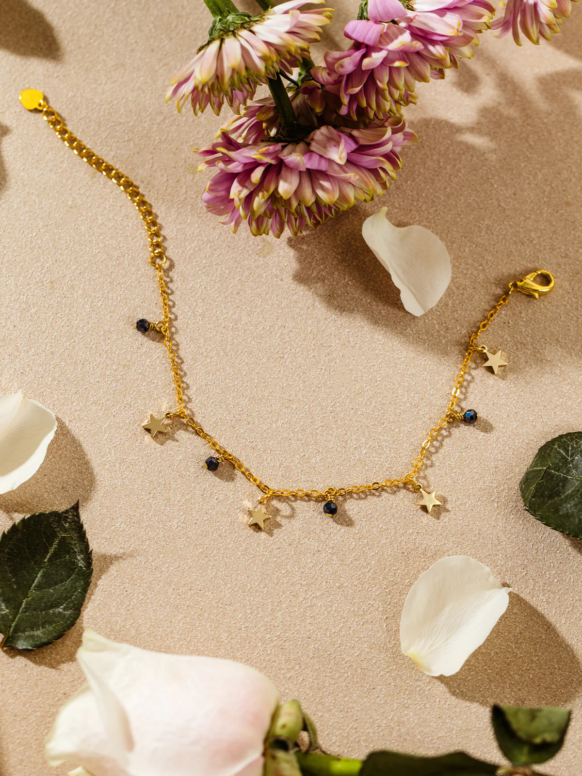 Starlight Gold Charm Bracelet | Joffa Marketplace