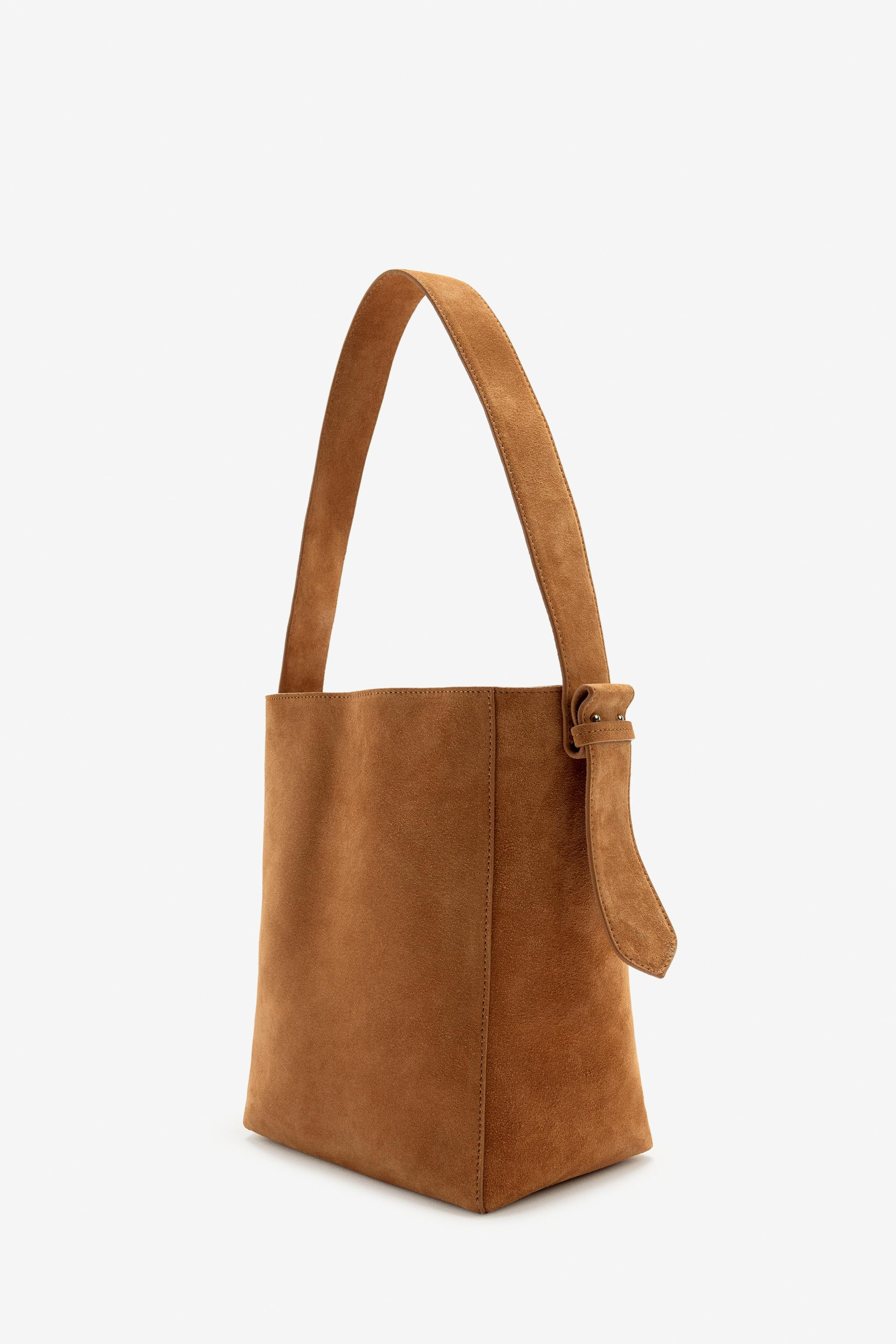 LIMITED EDITION SUEDE SHOPPER BAG | Zara UK