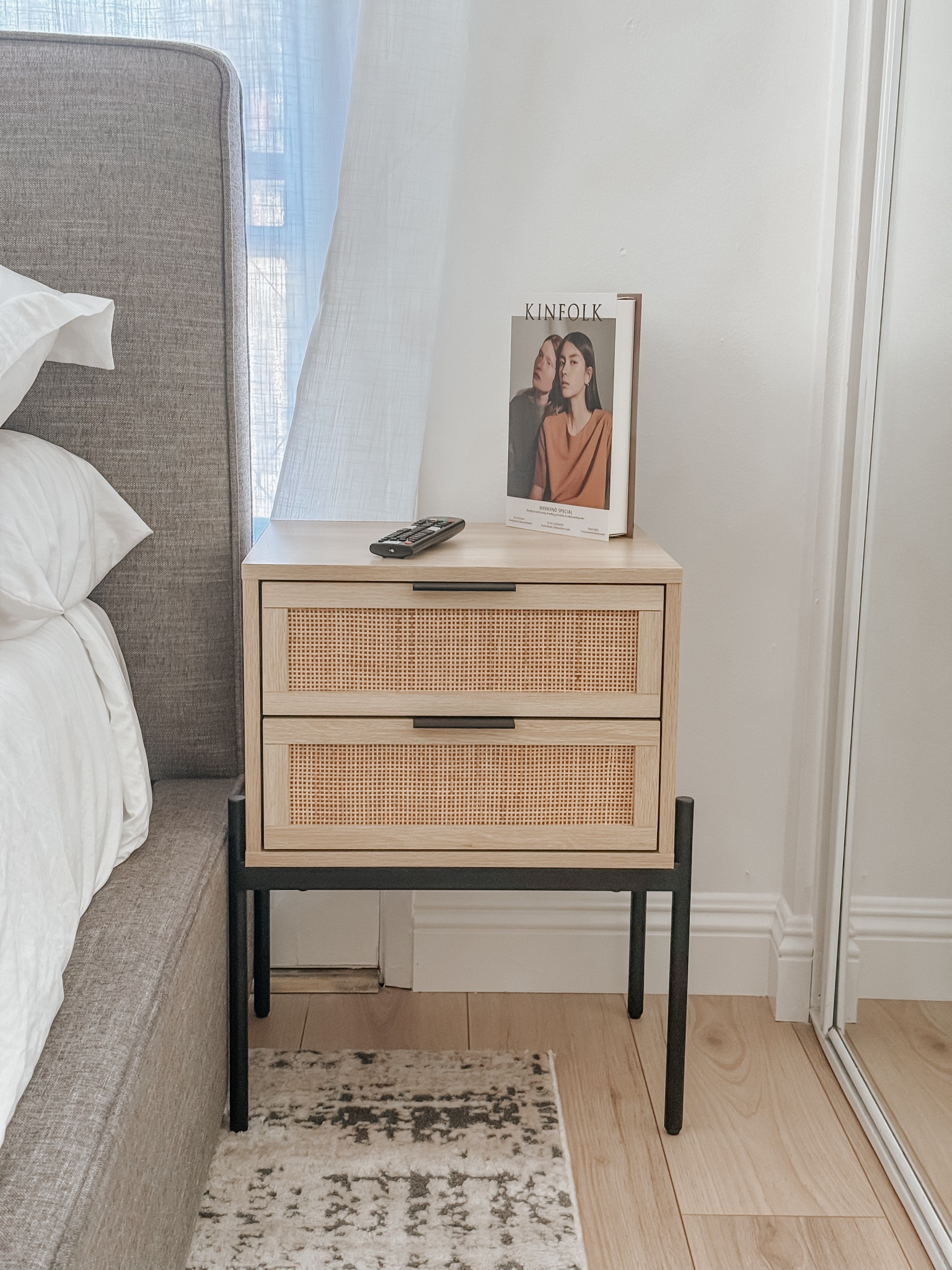 I love these cane nightstands from Amazon. 

Shop Our guest bedroom 

 
Bedroom // bedroom decor // modern bedroom decor // transitional bedroom // nightstands 


#LTKfindsunder50 #LTKfindsunder100 #LTKhome


#LTKFindsUnder50 #LTKFindsUnder100 #LTKHome