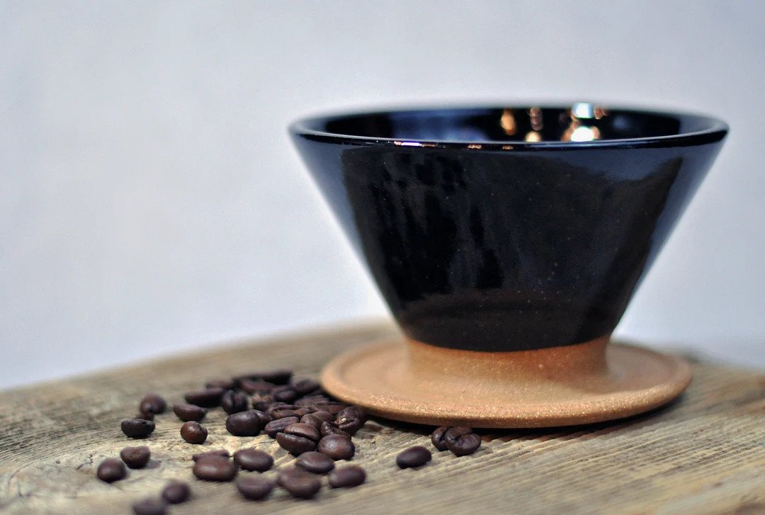 Ceramic Coffee Pour-over | Modern Rustic Stoneware | Coffee Pour Over | Coffee Brewer | Handmade ... | Etsy (US)
