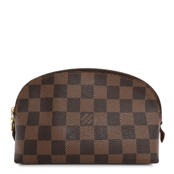 Damier Ebene Cosmetic Pouch | FASHIONPHILE (US)