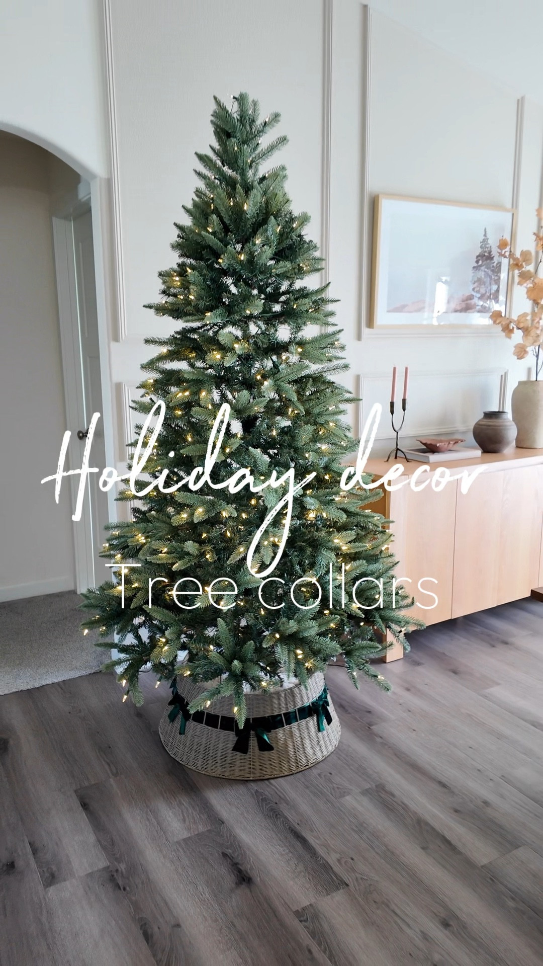 Christmas tree collars 🌲

#LTKHome #LTKHoliday #LTKStyleTip