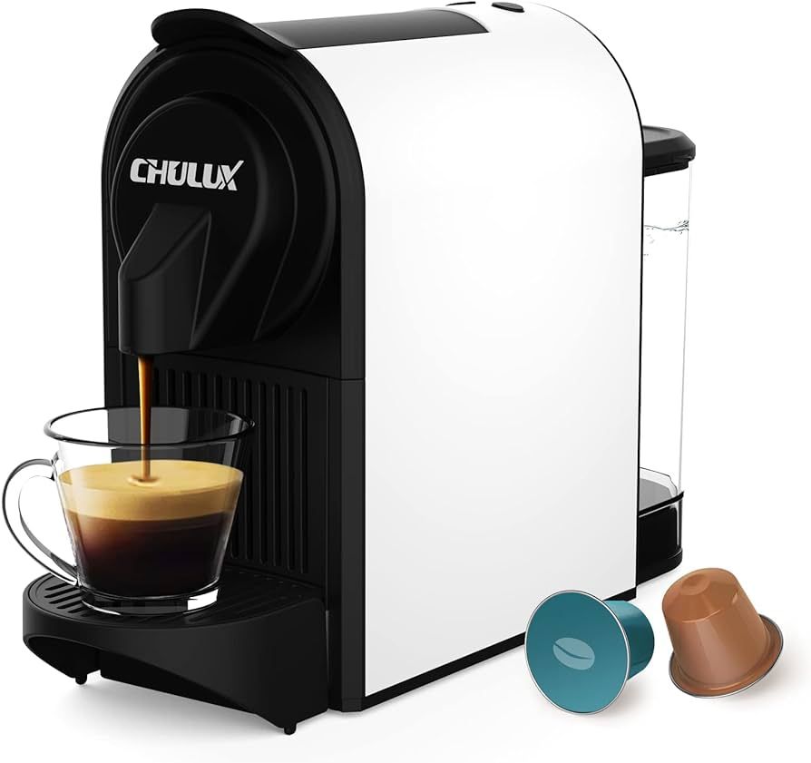 CHULUX Espresso Machine for Nespresso Capsules, Espresso and Lungo Cups, 1400W One Cup Premium It... | Amazon (US)