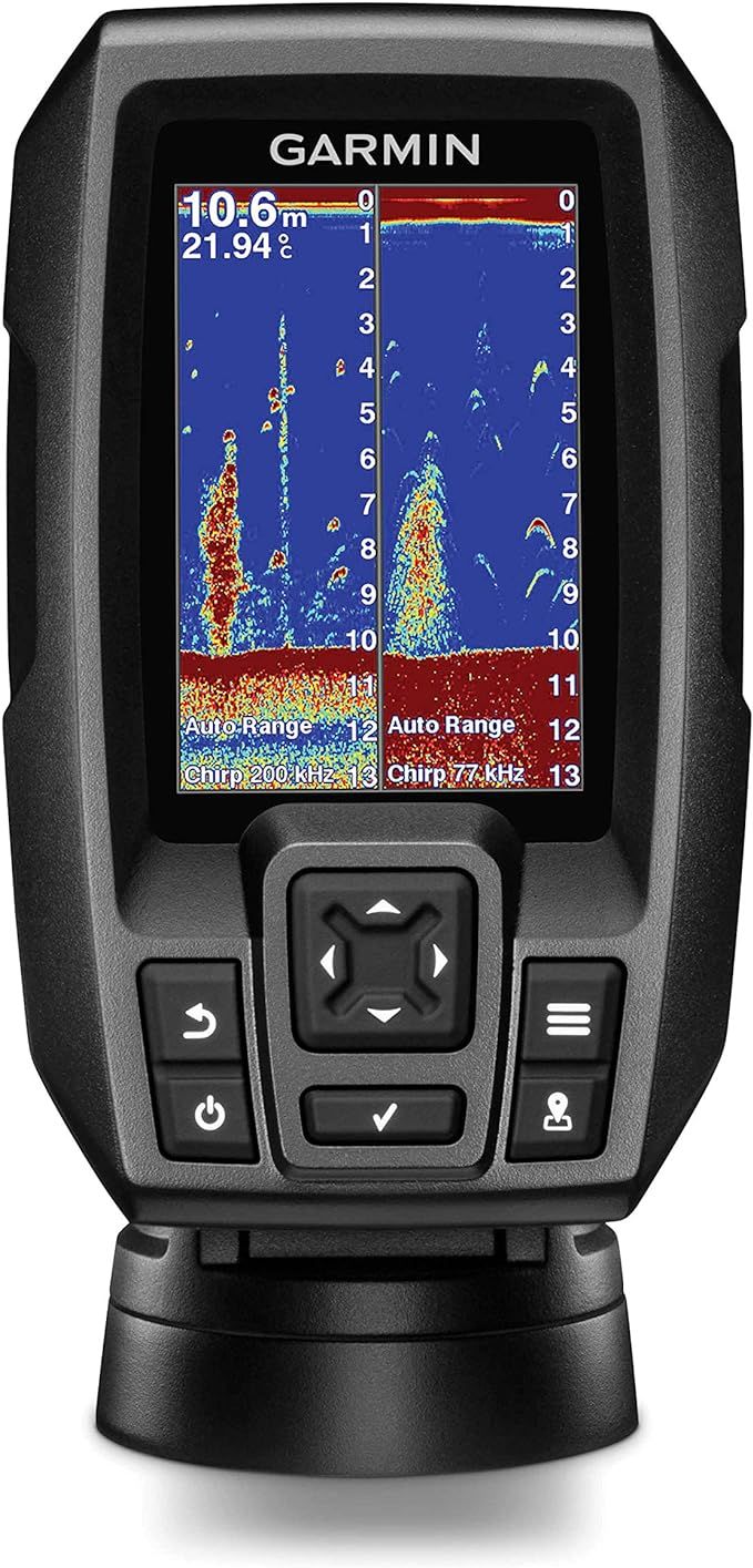 Garmin 010-01550-00 Striker 4 with Transducer, 3.5" GPS Fishfinder with Chirp Traditional Transdu... | Amazon (US)