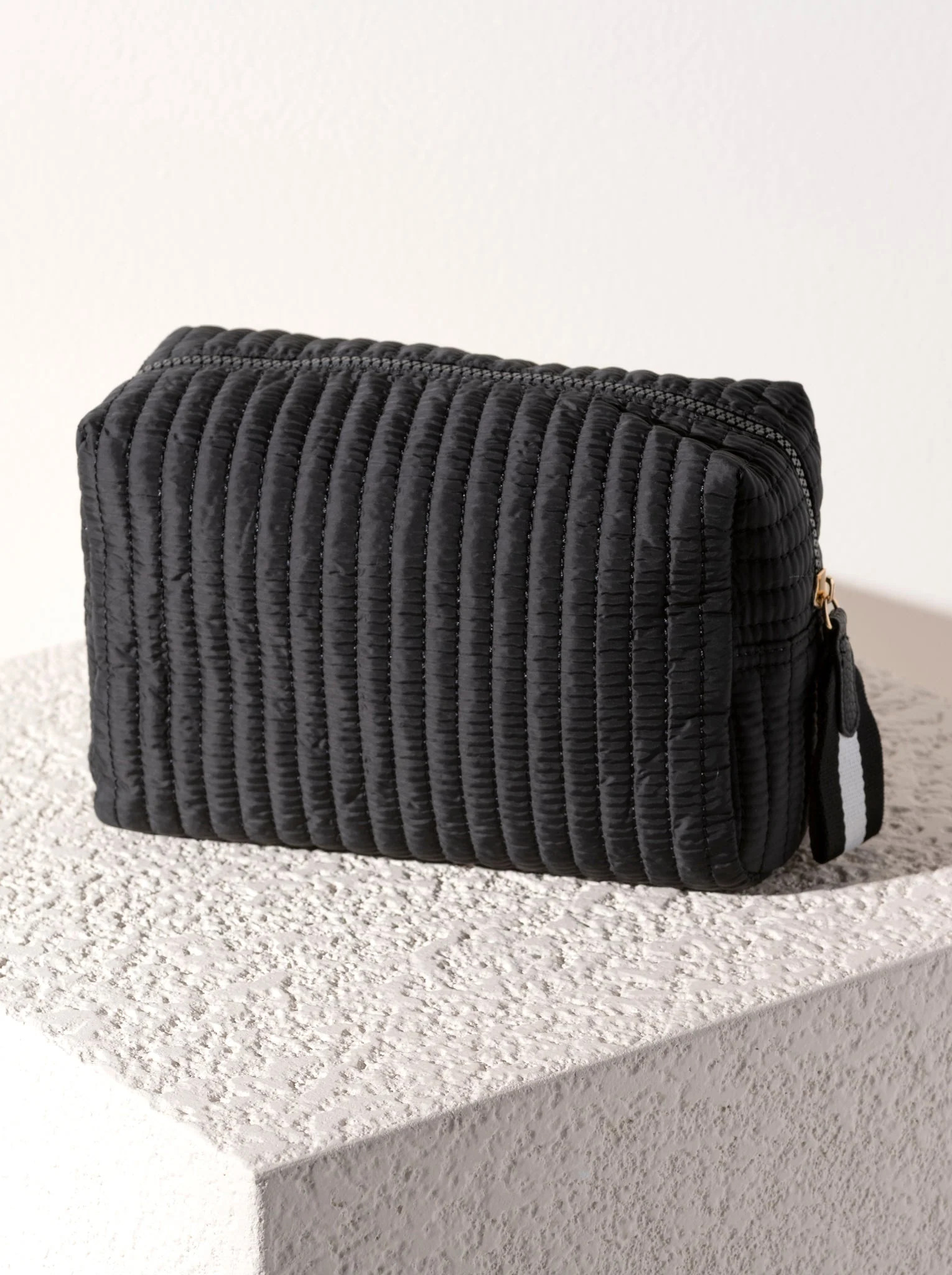 Shiraleah Ezra Large Boxy Cosmetic Pouch | Shiraleah