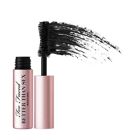 Too Faced Better Than Sex Volumizing Mascara Mini Travel Size 0.17 fl. oz. Black | Walmart (US)