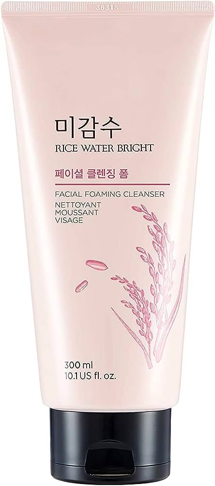 The Face Shop Rice Water Bright Light Face Cleansing Foam & 3 Piece Set | Refreshing Face Wash fo... | Amazon (US)