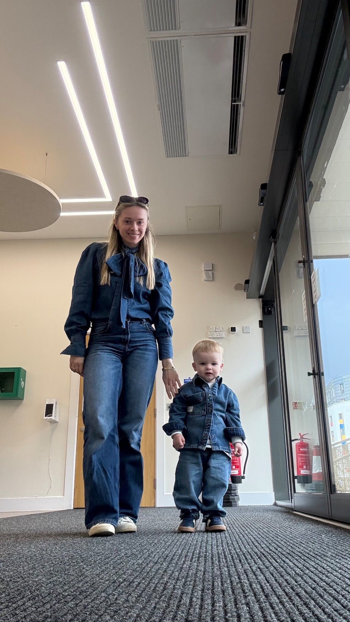 Denim mum and toddler matching 

#LTKFashionMonth #LTKkids #LTKjeans