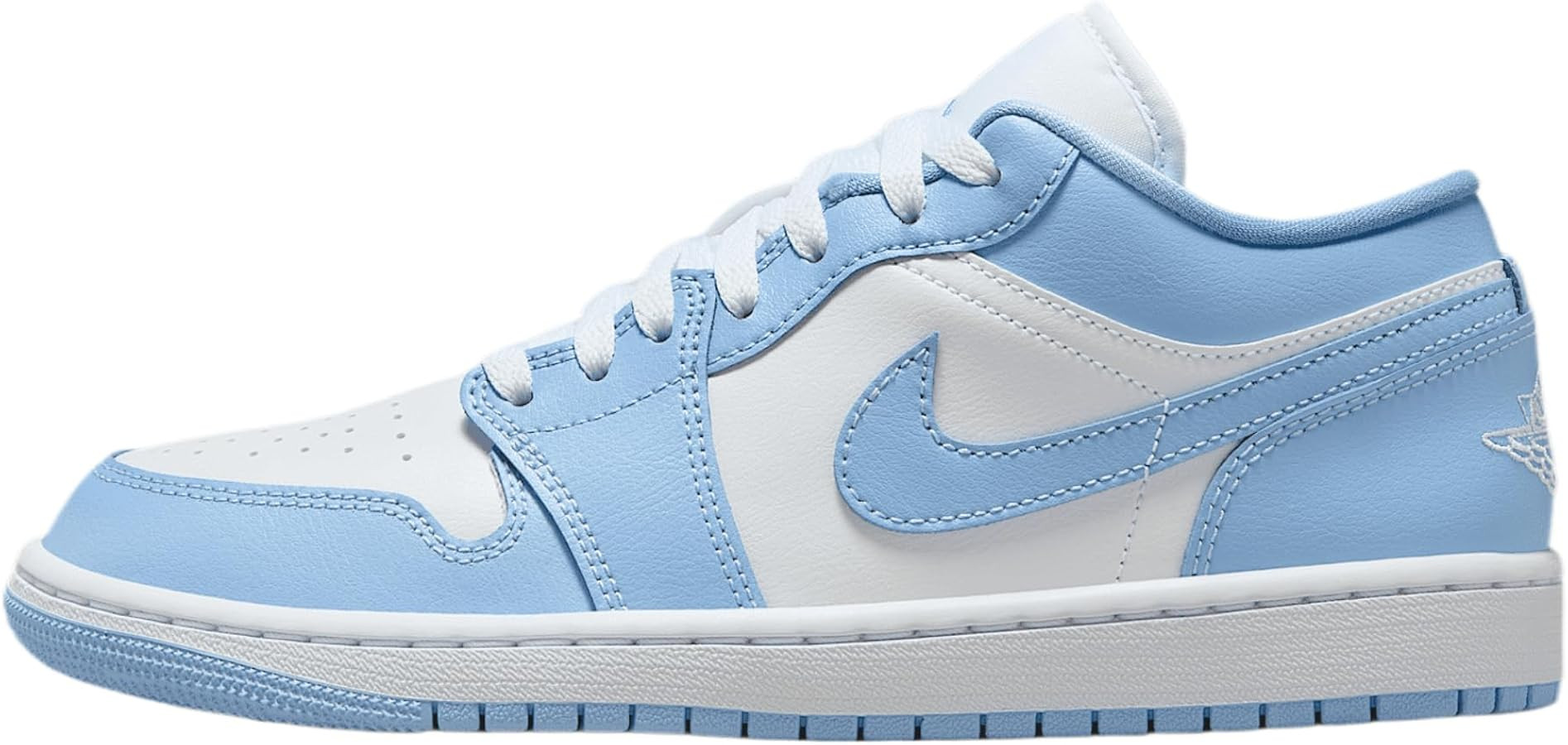 Air Jordan 1 Low Women's Shoes (DC0774-142, White/Aluminum) | Amazon (US)