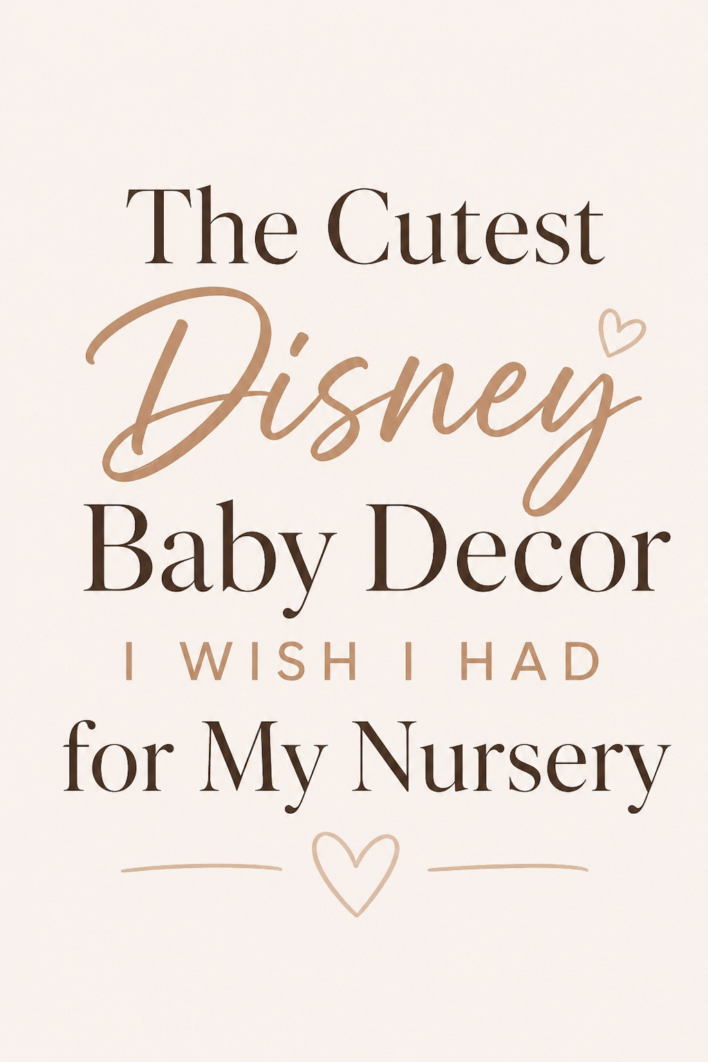 if I could redo my baby’s nursery… this is exactly what I’d buy 🤍
all the soft, neutral disney pieces that feel cozy without being over the top 

 #LTKmomlife #LTKBaby